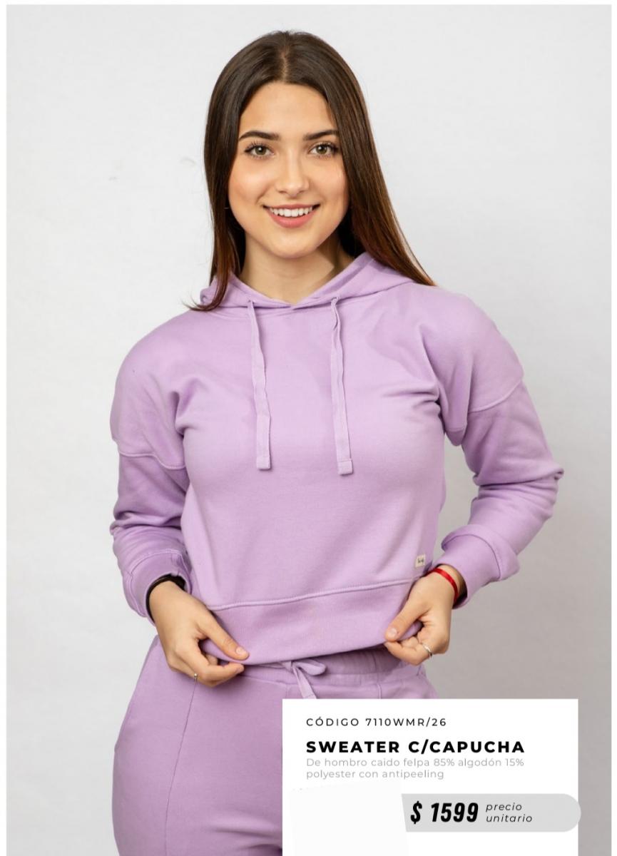 Sweater con Capucha