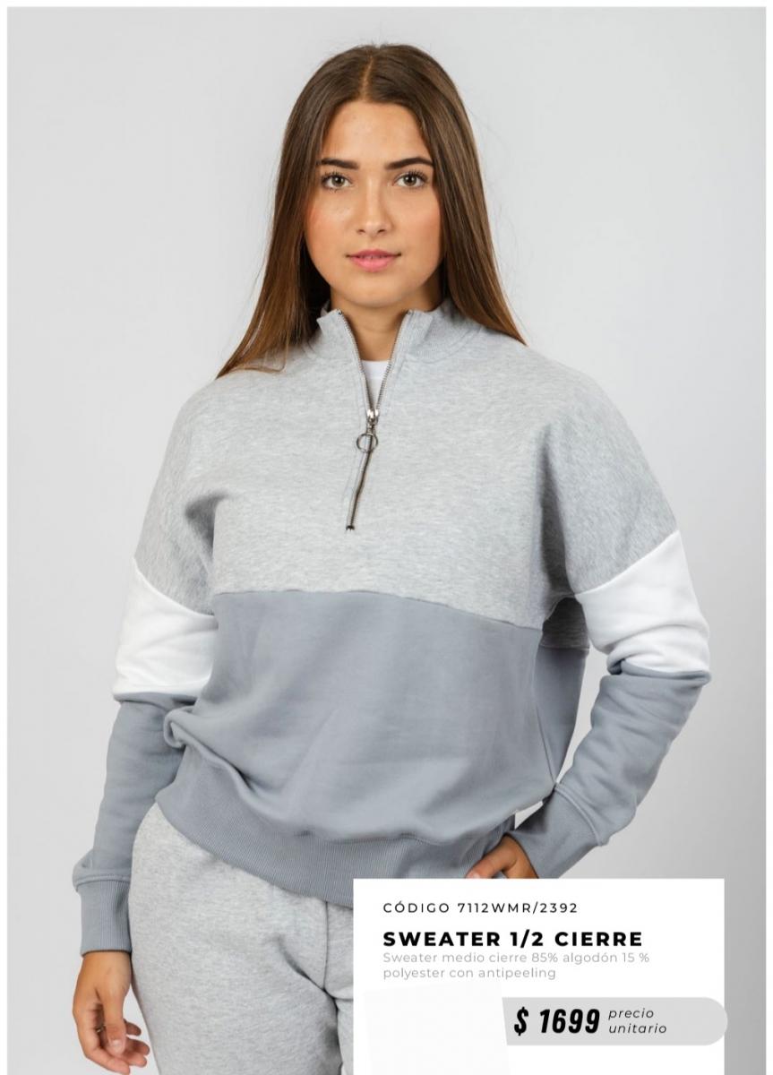 Sweater 1/2 Cierre