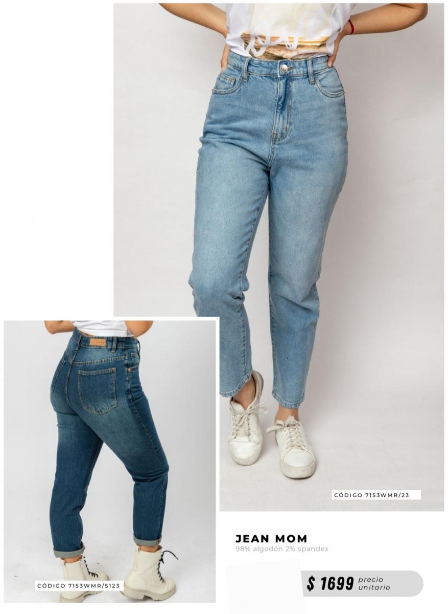 Jeans Mom y Wide Leg 