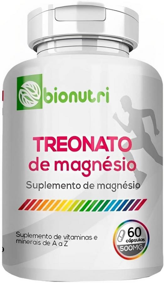 Treonato De Magnésio 120 Cápsulas- Bionutri 