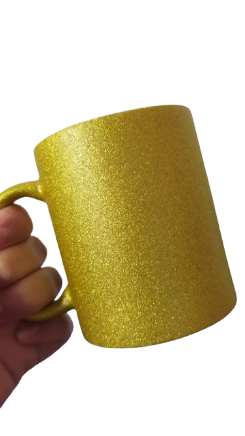 Taza glitter