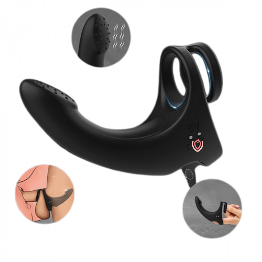 ANDRU G-FINGER-RCT VIBRADOR INALAMBRICO MULTIFUNCIONAL    