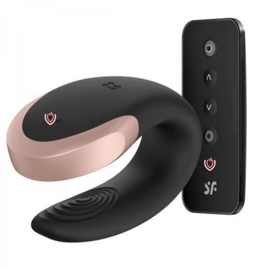 SATISFYER DOUBLE LOVE BLACK 