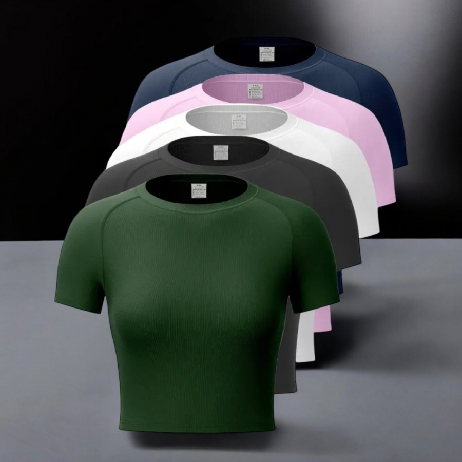 Crop tops deportivos 