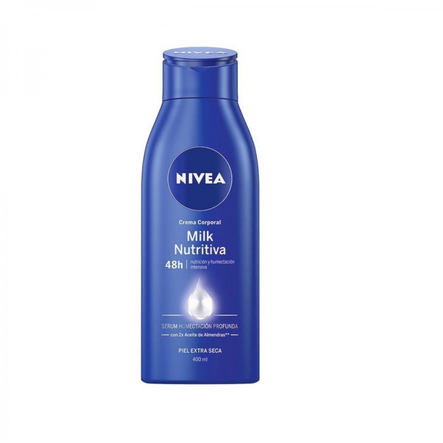 Crema Corporal Nivea Milk Nutritiva 400ml