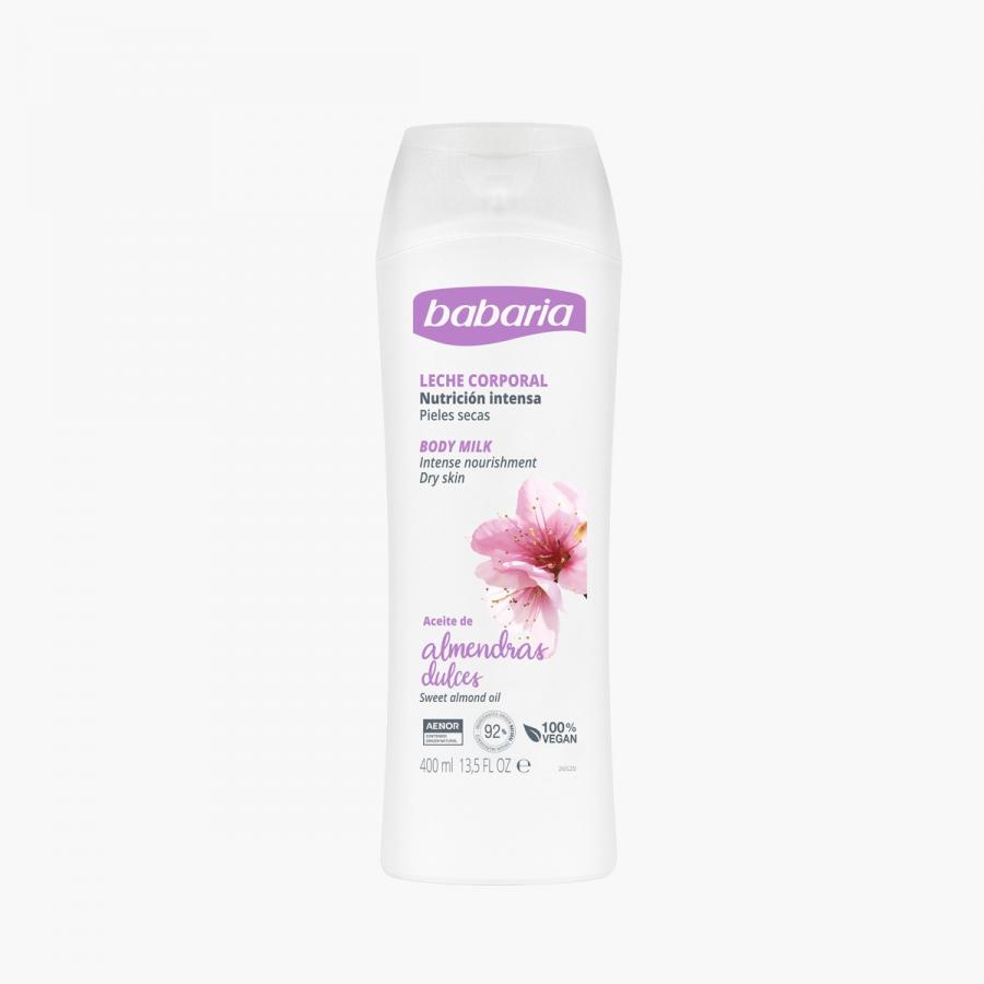 Body Milk Babaria Almendras Dulces 400ml