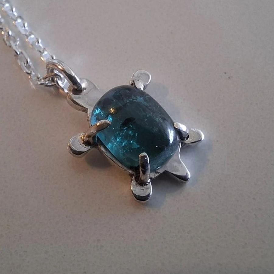 Cadena con Dije Tortuga - Plata 950