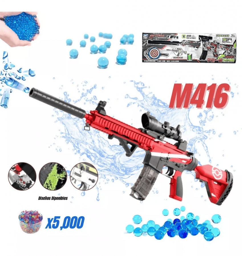 Ametralladora Hidrogel MODELO M249 