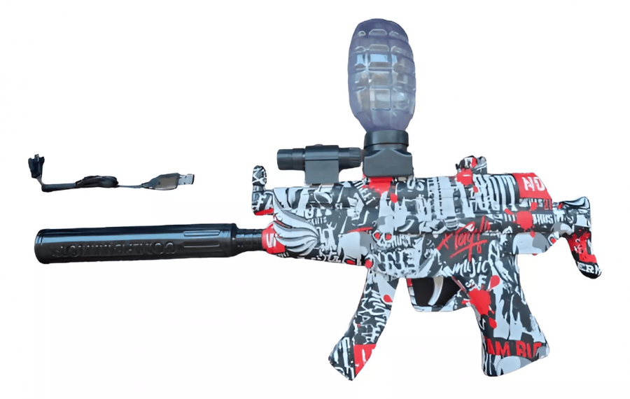 Ametralladora Hidrogel MODELO Mp5