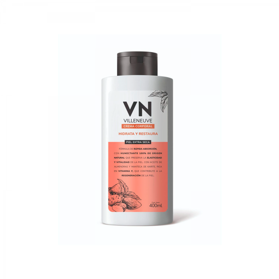  Crema Corporal Villeneuve Piel Extra Seca