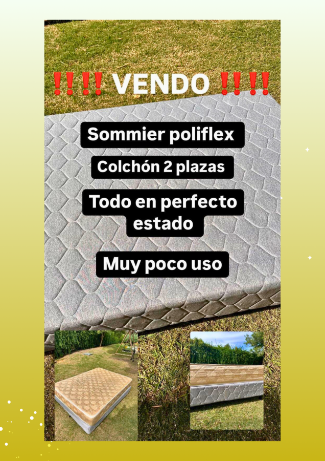 Sommier 2 plazas