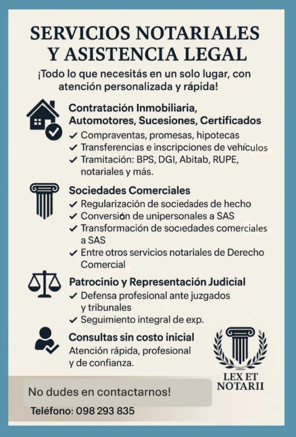 Escribana y Abogada