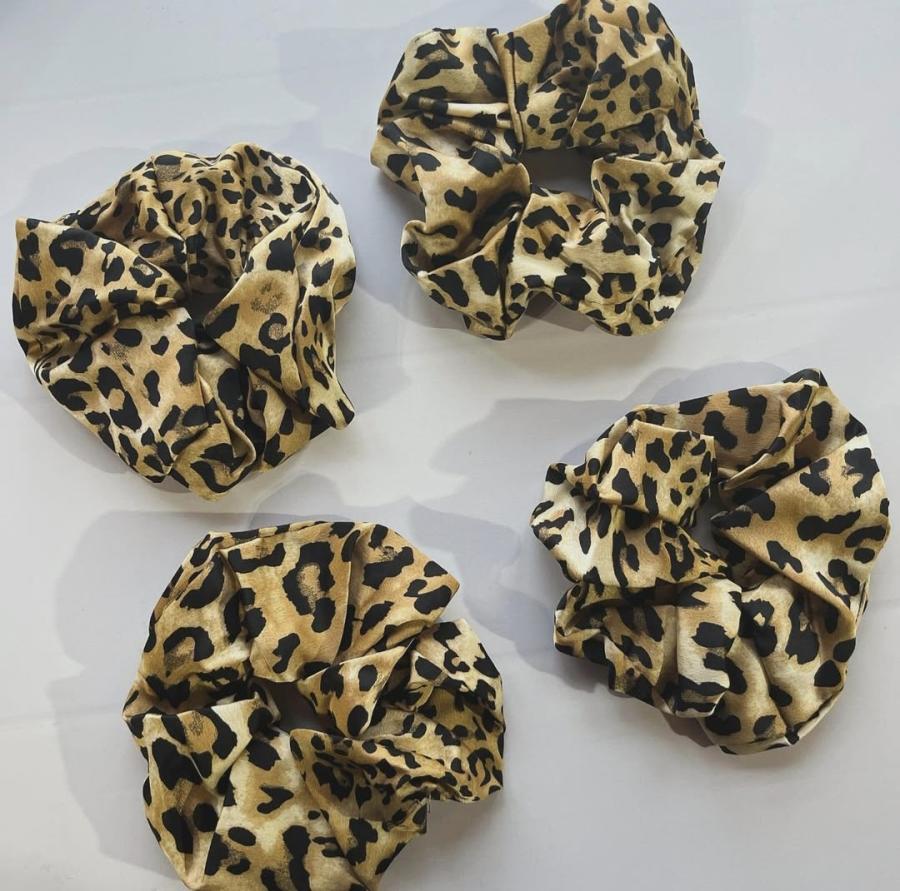 Scrunchies animal print 