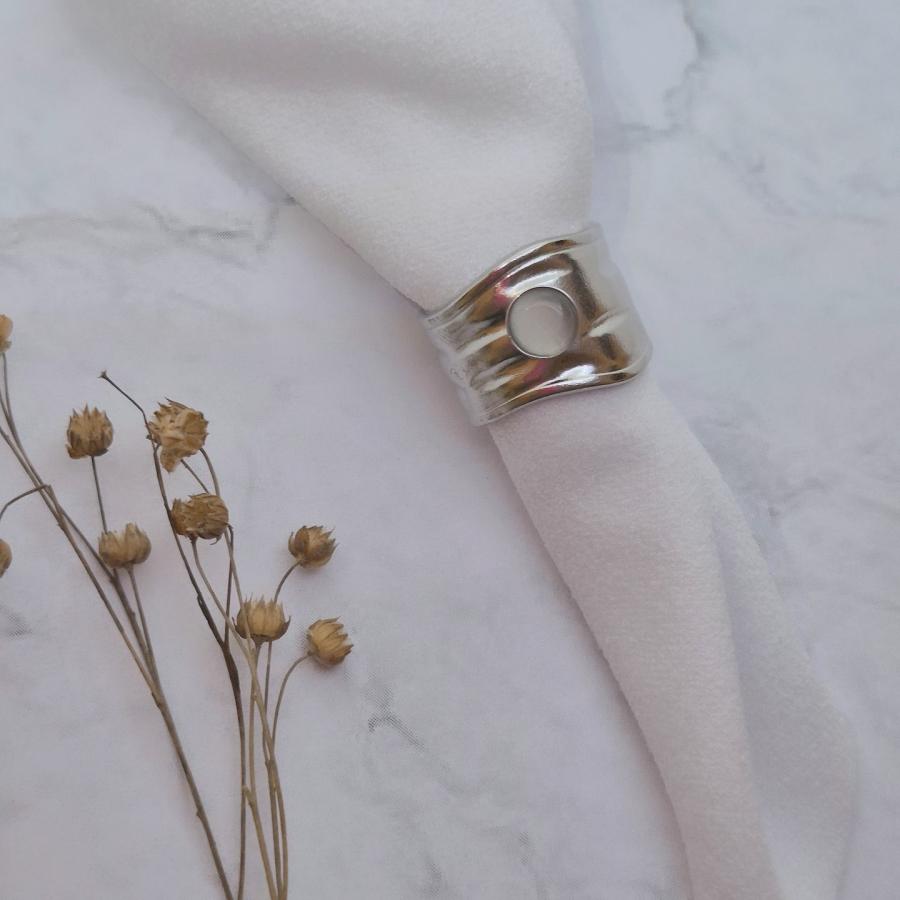 Anillo acero regulable 