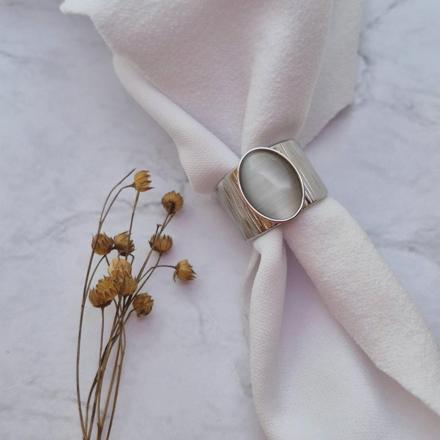 Anillo acero regulable